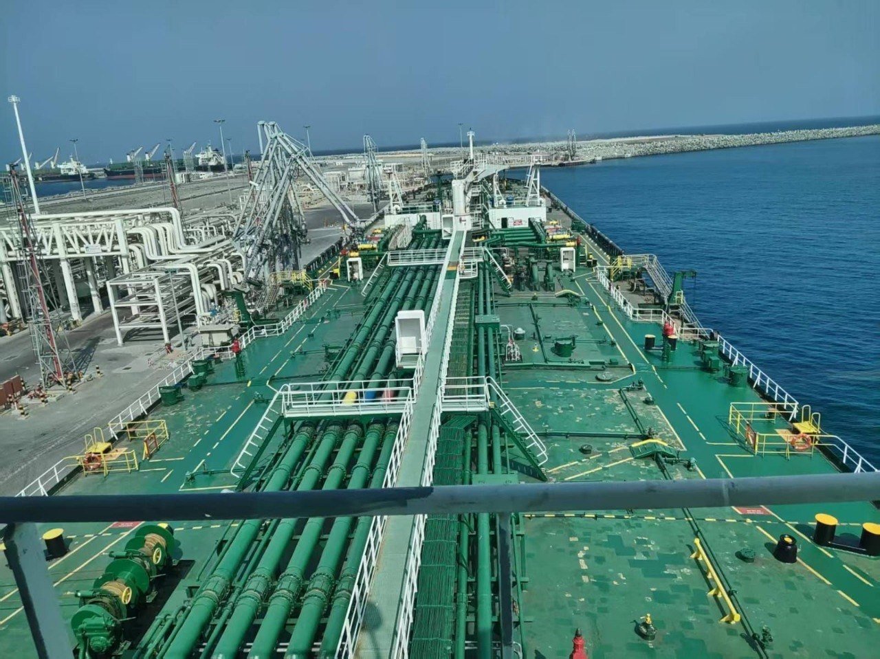 DDS Marine team at FOTT Terminal